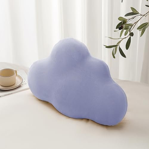 Herfair Kuschelkissen Kinder Kissen Aesthetic Wolkenkissen Dekokissen Memory Sofakissen für Schlafzimmer Kinderzimmer Deko (D)