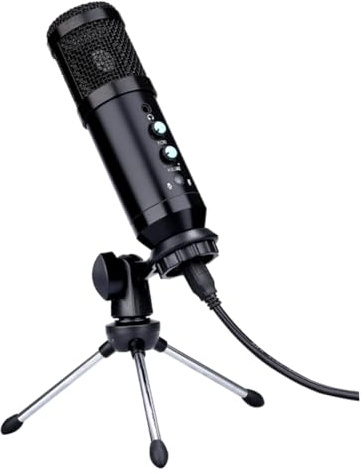 Housoutil Microfono Da Gioco Con Tecnologia A Condensatore Per Podcast Cantati Streaming Live Riduzione Del Rumore Microfono Da Tavolo