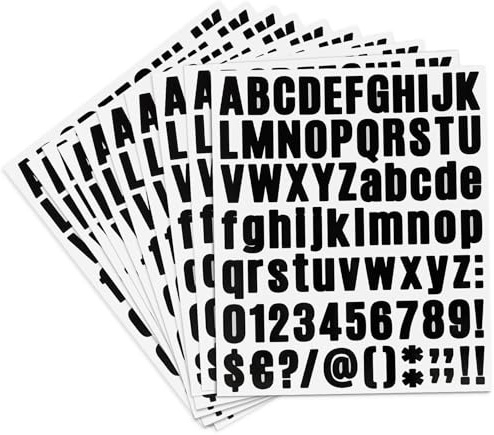 Buchstaben Aufkleber,Klebebuchstaben,10 Stück Aufkleber Buchstaben,Buchstaben Zum Aufkleben,Sticker Buchstaben,Buchstaben Aufkleber Groß,Selbstklebende Buchstaben,Klebebuchstaben Groß,Letter Stickers