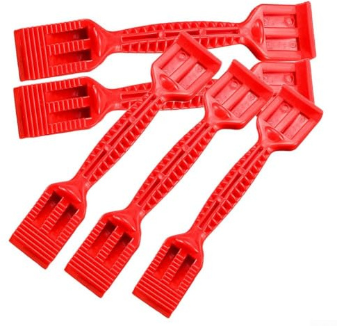 Robusto set di 5 pala per vetri per aiutare nell'installazione efficiente delle guarnizioni di finestre e porte (5 pezzi tipo A)