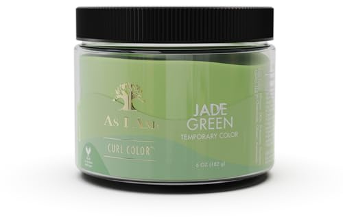 As I Am Curl Color Jade Green Temporäres Farb- und Lockengel, 170 ml