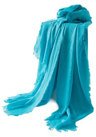 YsRoad Paréo/Sarong – Foulard Sarong,Bikini Couvrir,Boheme Orientale XXL Longue Robe,Vêtement de Plage,Paréo de Maillot de Bain,Jupe Tapisserie Foulard,190 x 100 cm