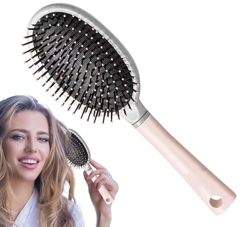 Kopfhaut-Massagekamm | Massagekamm für lockiges Haar | Kopfhaut-Massagebürste, rutschfestes Styling-Werkzeug für die Fellpflege, Frauen und Männer, den täglichen Gebrauch, Dusche, Spa, Reisen