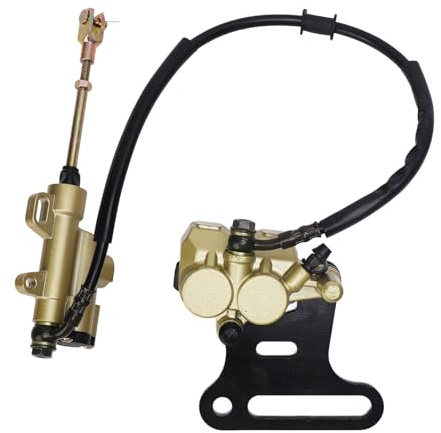 Aramox Disco Trasero Brazo Hidráulico Master Cylinder Kit Caliper Conjunto de Frenado de Frenado Utilizado para Bicicletas de Tierra