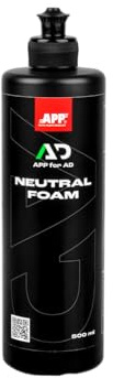 App per AD Neutral Foam - Detergente schiumogeno Attivo per Esterni Auto | Shampoo Auto per idropulitrice | PH Neutro | 3 Modi d'uso | Alte Prestazioni | Profumo di Mela | 500 ml