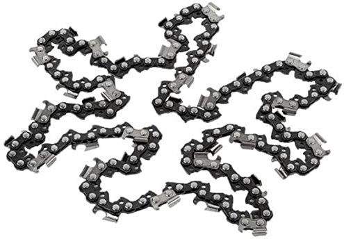 Mini Reemplazo Motosierra Cadena Motosierra Portátil Eléctrica Sin Cable, 24 V Cajas Motosierra Eléctrica Sin Cable Cadena Motosierra para Corte Rama Madera (4 Pulgadas)