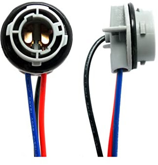 ShuoHui 2pcs LAMPENFASSUNG Bay15d P21/5W Sockel 1157 Lampe Birne Stecker Fassung BAY15D