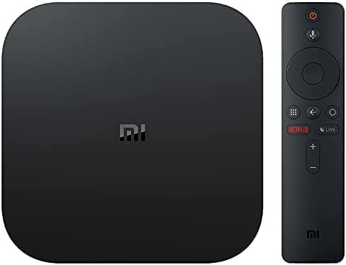 Mi TV Box S - 4K Ultra HD-streamingspelare - Bluetooth, HDR, wifi, Google Assistant med Chromecast, Android-kompatibel, röstsökningskontroll - Netflix, 8 GB