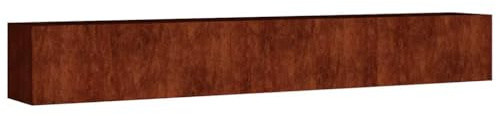 vidaXL Hochbeet 280x40x40 cm Cortenstahl
