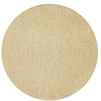 OLIVO.shop | GALAXY - Tappeto bagno rotondo antiscivolo in cotone e microfibra a pelo corto. Assorbente, soffice e lavabile in lavatrice, vari colori e misure (BEIGE 2, 55 CM)