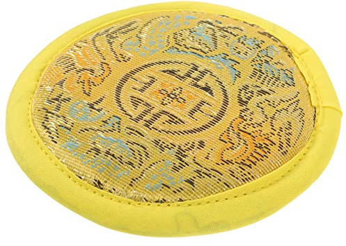 Toyvian Tibetisches Klangschalenkissen Schutzmatte für Buddha-klangschalen Klangschalenmatte Tibetische Klangschalen-halterungsunterlage Klangschalenkissen
