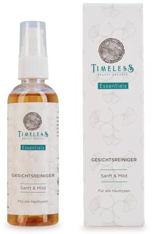 Essentials TBS Sanftes Gesichtswaschgel 100ml Sebum & Porentiefer Reiniger für Trockene, Empfindliche & Allergieanfällige Haut Ayurvedisches Feuchtigkeitsspendende & Beruhigende Tägliche Reinigung