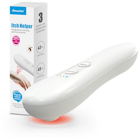 Insect Sting and Bite Relief, Bug Bite Relief with Heat Mosquito Itch Relief, Chemical-Free Treatment for Mosquito Bites, Bug Bite Sucker and Fast Itch Relief for Outdoor,Home,Travel