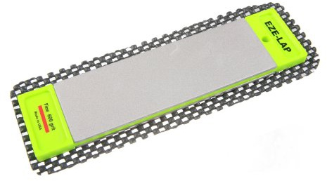EZE-LAP DD6SF/C 2 por 6 piedra de afilar diamante de doble cara SF/C, almohadilla antideslizante incluida