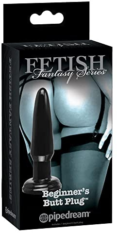 Pipedream Plug Anal, Color Negro - 1 Plug Anal