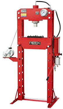 Rotek 30t Werkstattpresse WZWP-030MPV (manuell und pneumatisch)