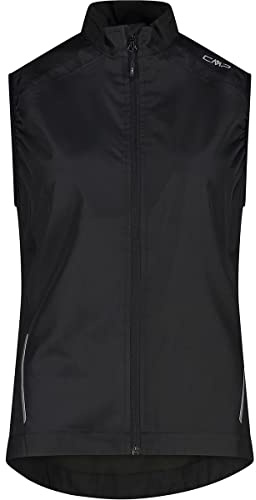 CMP Damen Lightweight, Windproof Unlimitech Waistcoat,Schwarz,D40