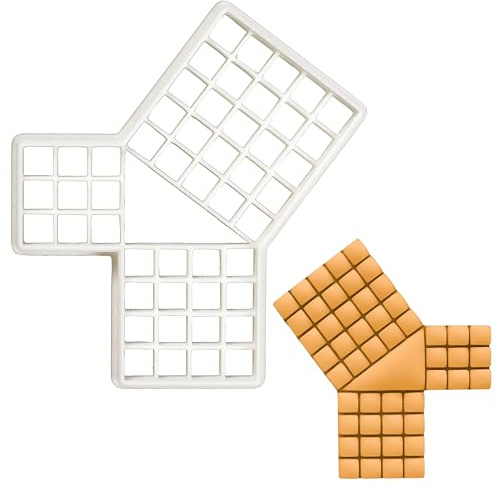Satz des Pythagoras Ausstechform, 1 Teil