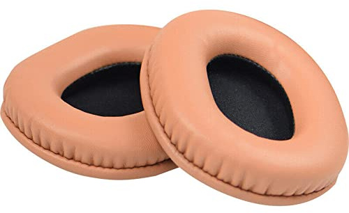 XBERSTAR Ear Pads for Audio-Technica ATH-M50X M30X M40X Headphones-Replacement Earpads Ear Pads Cushions Replacement, Earpads (Orange)