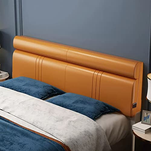 Generic Mit Schwamm Gefüllte Rückenlehne Kopfteil Wandkissen Lesestützkissen Lendenwirbelsäule Abnehmbarer Kopfteilbezug Für Bank,Tagesbett, Etagenbett,B,No headboard 74.8/190cm