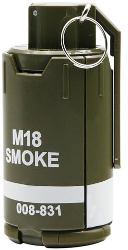 Gunyoo M18 Granate Spielzeug Kunststoff Handgranaten Spielzeug für Outdoor CS Spiel Cosplay Requisiten Geschenk 14+ (Green)