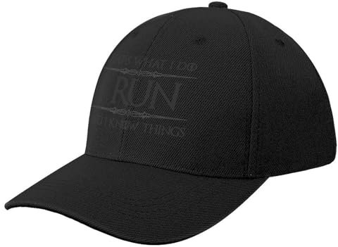 Unisex und modische Laufgeschenke für Läufer & Jogger - I Run & I Know Things Lustige Geschenkideen für Jogging-Liebhaber, die Leichtathletik lieben Gesundheit Baseballmütze Sport Outdoor-Geschenke