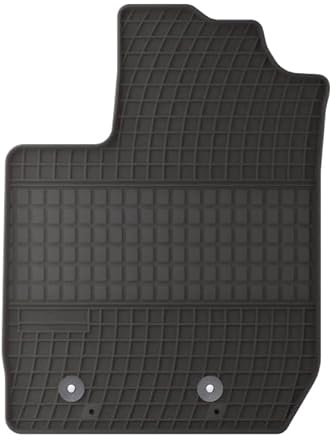 Wielganizator Automatte – Passend für Dacia Duster II 2WD 2018- – Gummimatte – Autozubehör - Auto Fußmatten – Fußmatte Auto – 1 – schwarz