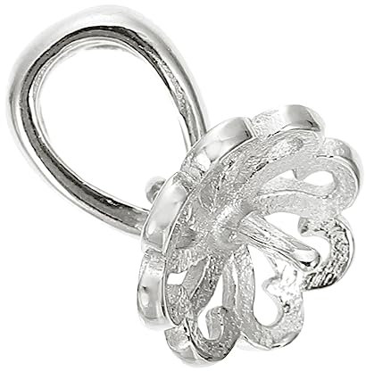 SHINEOFI S925 Silber Verschlüsse Schnalle Mädchen Halskette Charm Verschlüsse Verbinder Perlen Für Schmuckherstellung
