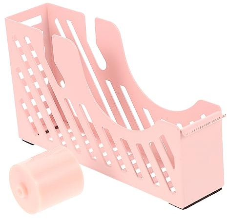 Lurrose Klebeabroller Haushalts-tischspender Mit Sicherem Schnitt Kleiner Handlicher Klebebandhalter Für Büro Schule Und Basteln Rutschfestes Design Kindersicherer Tape Cutter