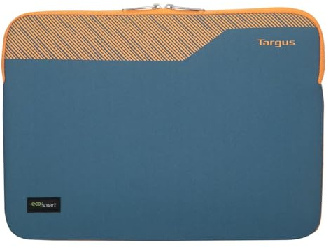 Targus Pulse 13-14 Laptop Sleeve – Blue | Slim Protective Case for MacBook, Chromebook & Ultrabook, Lightweight, Water-Resistant, Durable Travel Bag
