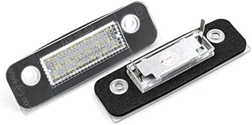 Vuzmode , for Ford, for Fiesta, MK5 2001-2008, for Mondeo, MK2 1996-2000 Fusion 2001-2011 LIGHT License Plate Lights Auto Tag Parking Lamp 1332916 1021802 Car Plate Illumination