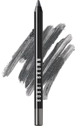Bobbi Brown 24-Hour Kajal Liner | High-Intensity, Waterproof Liquid Eyeliner, 0.02 Ounce, Cool Steel