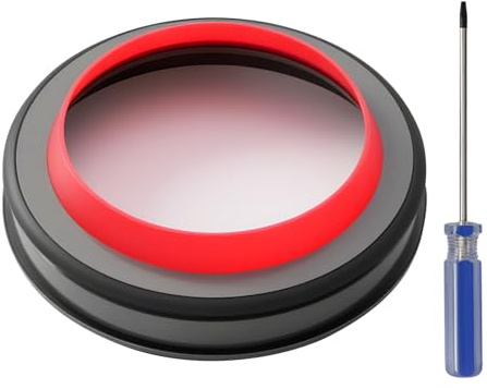 V10 Dust Bin Sealing Ring Replacement Compatible with Cyclone Vacuum Cleaner, Suitable for V10 Motorhead Absolute Animal Allergy Torque Models, Durable Dust Bucket Canister Bin Parts