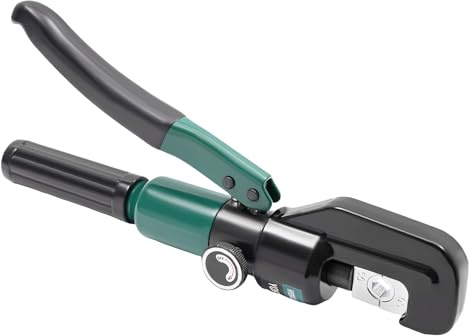 Alicates hidráulicos manuales YQK-70 Crimpadora Hidráulica Terminales de Cable Alicates con 8 pares de juntas 4-70 mm² para tubos de aluminio, tubos de plástico, tubos PEX