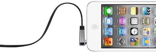 Belkin MixIt Colour Range 0.9m Flat Right Angle AUX Cable - Black