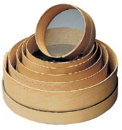 Panetta Casalinghin Legno setaccio con Maglie Sottili, Beige, 20 cm, Legno, Beige, 30 cm