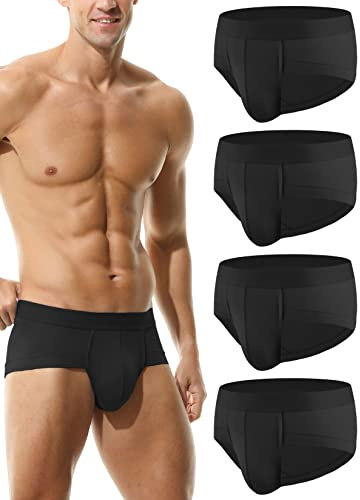 Hoerev supermjuka herrkalsonger i bambufiber, 4-pack med underkläder