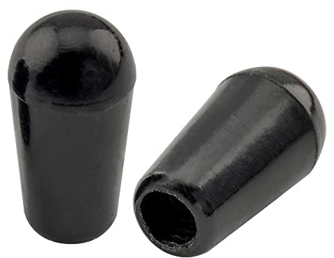Musiclily Pro Metrisch 3,5mm 3-Weg Toggle Schalter Knopf Schwarz 2er Set | für Korea Epi LP E-Gitarre