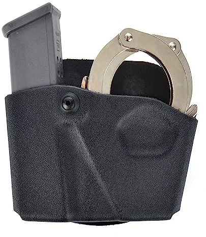SAFARILAND® STX Paddle-Kombiholster Mag+Handfessel/schwarz, rechts, u.a. H&K P7/M8, SIG 220,225,239