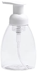 Soap dispensers 250ml Clear Foaming Liquid Soap Dispenser Shampoo Lotion Shower Gel Hand Sanitizer Whipped Mousse Points Pump Bottle soap dispenser pump (Color : Transparent)
