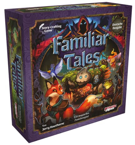 Plaid Hat Games, Familiar Tales, Familienspiel, Brettspiel, 1-4 Spieler, Ab 8+ Jahren, 45 Minuten, Deutsch