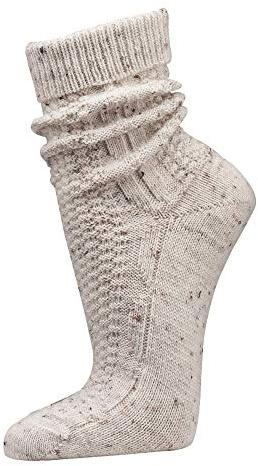 TippTexx 24 2 Paar Trachtensocken aus Tweed Garn mit Anti-Loch-Garantie