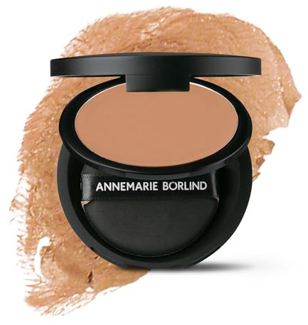 ANNEMARIE BÖRLIND Compact Make-up Almond 10 g Mit Hoher Deckkraft | Cremiges Makeup, Kaschiert Rötungen, Unebenheiten und Pigmentstörungen, Feuchtigkeitsspendend, Makelloser Teint
