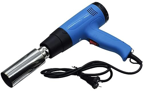 McbeAn Schrumpfkappenmaschine, 1600 W Kapsel-Wärmeschrumpfer, 220–480 Luftvolumen, 50–550 ℃ Thermoregulierung, Für Die Verpackung Von Weinkapseln Aus PVC PP POF