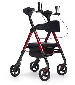SoNa24 Leichtgewicht Rollator mit Unterarmauflagen | VERMEIREN GOLIAT ARTRO | Arthiritisrollator | Gehhilfe mit Achselstützen (8003181)