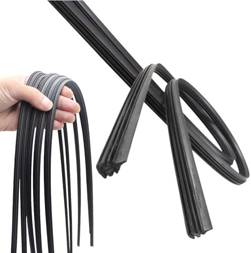 Scheibenwischer Ersatz Gummi,Scheibenwischer Ersatzgummis,2 Stk Scheibenwischer Gummi,Scheibenwischergummi Ersatz,Ersatzgummi Universell Wischergummi Zuschneidbare