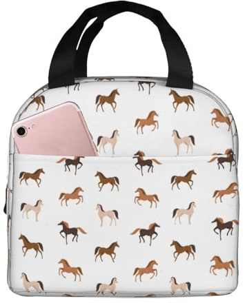 Loncheras aisladas para hombres y mujeres, trabajo, minimalista, lindo, multicolor, suave, bolsa térmica aislada para viajes, a prueba de agua, lonchera pequeña para adultos, para hombres y mujeres