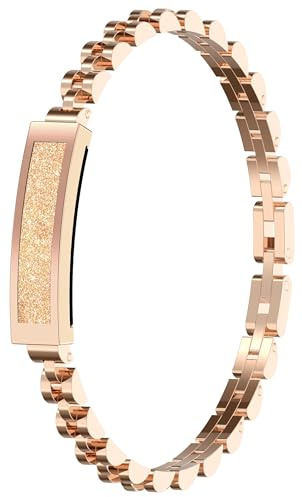 Smart Bracelet Fitness Tracker Heart Rate Monitor Sleep Tracker Step Counter Calories Pedometer Activity Tracker Remote Camera Dress Health Wristband for Women Ladies