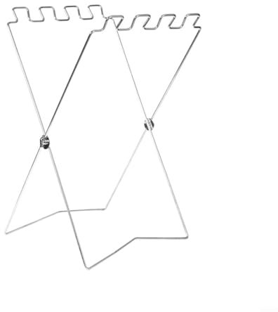 Fauhapyway Support de sac poubelle portable pliable pour camping, pique-nique, salon, chambre à coucher, alpinisme, extérieur, intérieur, blanc, noir, construction en fer robuste