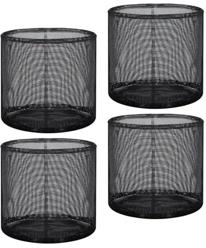 Generisch 4er Pack Pflanzkörbe, Pflanzkorb Garten Teichbepflanzung Für Wasserpflanzen Schwimmender Pflanzkorb Teichtöpfe Für Teichbepflanzung Gartenbepflanzung